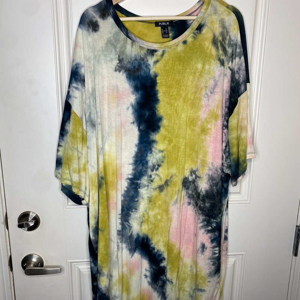 Tie Dye Tshirt Dress